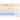 Monatsterminkalender 1M/1S Farbenfroh - Kalender 2026 KFP-B2C Alpha Edition